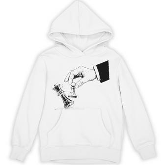 Protest Chess Pawn Knocks Down King Hoodie | Seseable UK