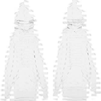 Pumpkin Pie Nutrition Facts Thanksgiving Food Hoodie - Monsterry