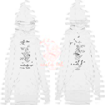 Put It On Santas Tab Christmas Santa Cocktail Retro Hoodie | Mazezy