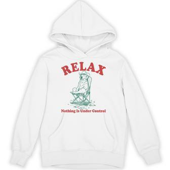 Relax Nothing Is Under Control Chill Golden Retriever Hoodie - Thegiftio UK