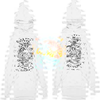 Salt Water And Sun Shine Beach Palm Tree Summer Vacation Hoodie - Monsterry