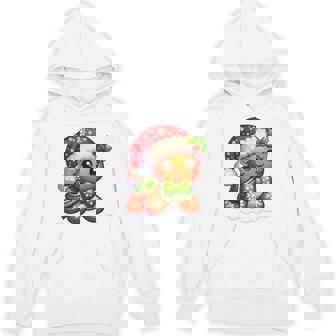 Santa Gingerbread Turtle Christmas Baking Cookies Baker Hoodie - Monsterry