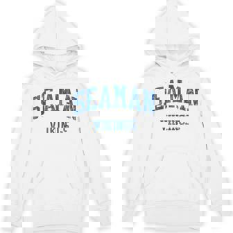 Seaman High School HS Topeka KS Vintage Sports Tank Top Unisex Hoodie | Mazezy