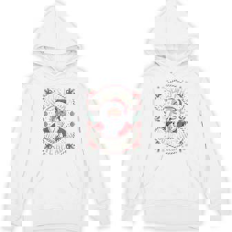 He Sees What You've Been Reading Bookish Christmas Tri-Blend Hoodie - Monsterry