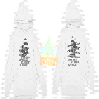 Silent Night Fight 67 Six Seven Tri-Blend Hoodie | Mazezy