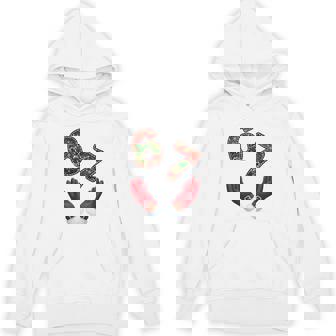 Six Seven Meme Tall Joke Christmas Santa Hands 6 7 Hoodie | Mazezy