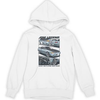 Skyline R32 Japanese Jdm Car Hoodie - Thegiftio UK