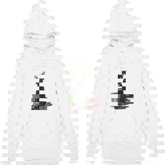 So Festive Right Meowy Christmas Black Cat Hoodie | Mazezy