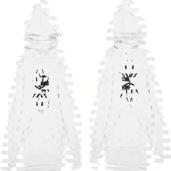 Spider Ink Art Grunge Aesthetic Gothic Insect Portrait Unisex Hoodie | Mazezy