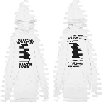 State Silhouette I Have People In Missouri Tank Top Unisex Hoodie | Mazezy