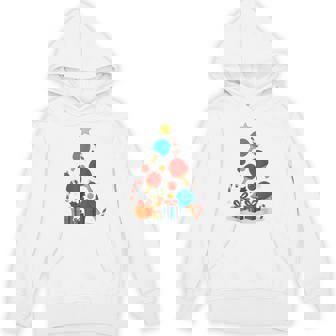 Table Tennis Ping Pong Player Christmas Tree Xmas Unisex Hoodie | Mazezy