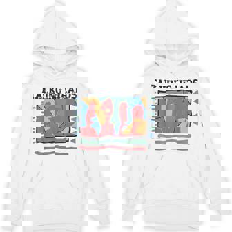 Talking Heads イエロー レトロ グラフィック パーカー - Kawaiitshirt