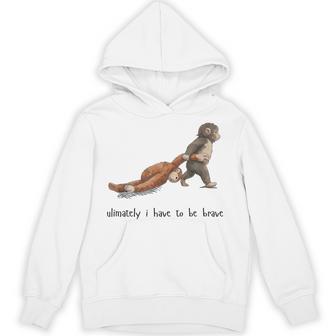 Team Punch Monkey Support Squad Graphic Hoodie - Thegiftio UK