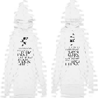 That's What I Do I Drink And I Know Things パーカー - Kawaiitshirt