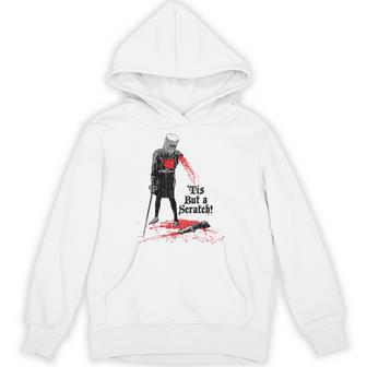 Tis But A Scratch Knighthood Holy Grail Knight Warrior Hoodie - Thegiftio UK
