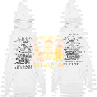 Tis The Season For Inclusion Therapist OT PT SLP Christmas Unisex Hoodie | Mazezy