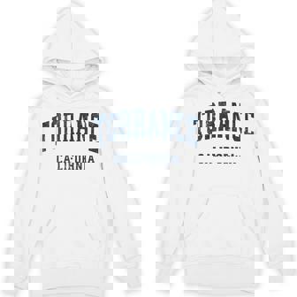 Torrance California Ca ビンテージ アスレチック スポーツデザイン パーカー - Kawaiitshirt