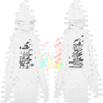 Tropical Santa Merry Christmas Beach Vibes For Boys Hoodie - Thegiftio