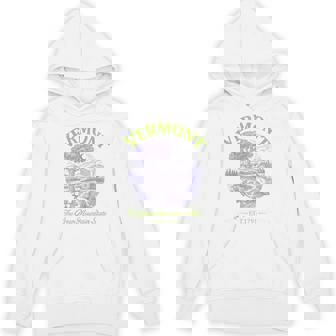 Vermont The Green Mountain State Est 1791 Unisex Hoodie | Mazezy