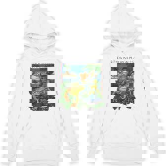 Vintage 90S Human Friends In High Places Frog Hoodie - Thegiftio