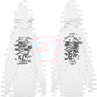 Vintage Faith Freedom 250 Years 1776-2026 Independence Usa Hoodie - Monsterry