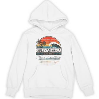 Vintage Gulf Of America Us American Flag Est 2025 Ee Hoodie - Monsterry