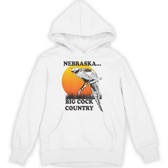 Vintage Style Nebraska Pheasant Travel Tourist Souvenir Unisex Hoodie | Mazezy