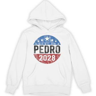 Vote Pedro For President 2028 Usa Vintage Hoodie | Mazezy