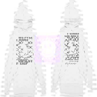 I Wear Purple For Epilepsy Awareness Smile Face Epilepsy Hoodie | Seseable CA