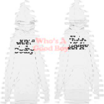 Who's A Good Boy Y2k Aesthetic Trendy パーカー - Kawaiitshirt