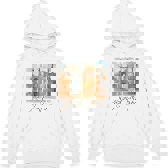 Yazd Iran Traveling Trip Brushstroke Souvenir Vacation Unisex Hoodie | Mazezy