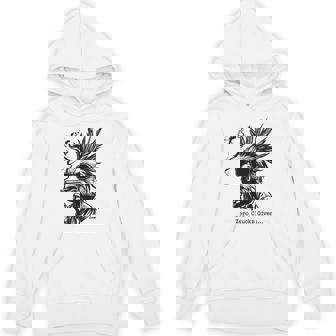 Zero Clucks Given Chicken Cool Rooster Sunglasses Unisex Hoodie | Mazezy