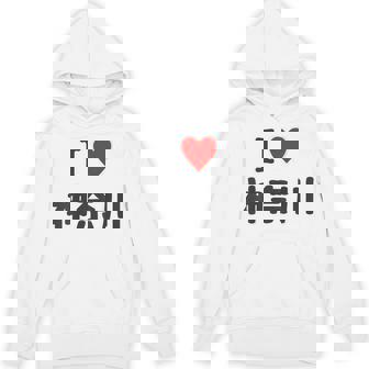 【バックプリント・背中側】アイラブ・神奈川（I Love ハート）【47都道府県】ジモtティ お土産 面白 パーカー - Kawaiitshirt