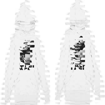 おもしろパンダ 動物 太極拳 格闘技 陰陽バランス パーカー - Kawaiitshirt