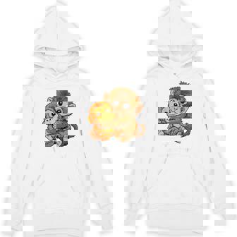 かわいいパンチ君 抱っこぬいぐるみ 赤ちゃん マカク モンキー パンチ パーカー - Kawaiitshirt