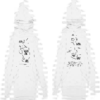 なごみのなーごさん 黒版 パーカー - Kawaiitshirt