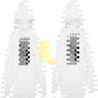 ひまわりと黒猫のヴィンテージアート 猫好き 猫飼い 猫 ネコ ねこくろねこ好き 面白い パーカー - Kawaiitshirt