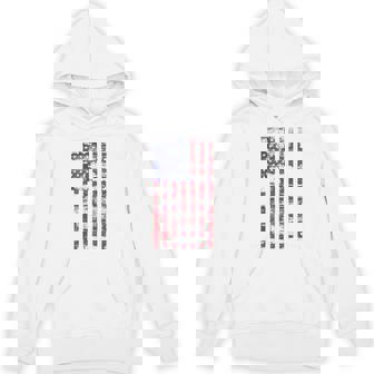アメリカ国旗 メンズ レディース キッズ アメリカ国旗 愛国的なグランジ パーカー - Kawaiitshirt