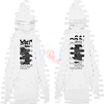 オスカーフィッシュ 80年代スタイル モンスターフィッシュキーパー 熱帯魚 パーカー - Kawaiitshirt