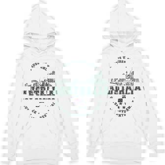 オーストラリアヴィンテージお土産オーストラリアのランドマーク パーカー - Kawaiitshirt