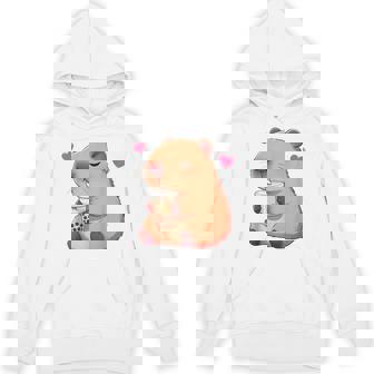 カピバラバブルティー パーカー - Kawaiitshirt