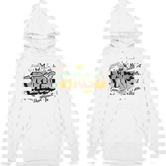 カラフルな乙女座の星座デザイン パーカー - Kawaiitshirt