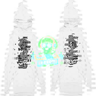 クールなブロッコリーdjミュージックパーティーバイブ面白いデザイン。 パーカー - Kawaiitshirt