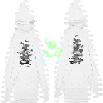 ザ・スーパーマリオギャラクシー・ムービー Yoshi Champion 長袖tシャツ パーカー - Kawaiitshirt