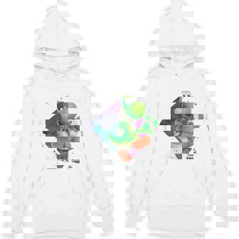 ザ・スーパーマリオギャラクシー・ムービーyoshi In Action パーカー - Kawaiitshirt