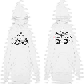 ジャパニーズホワイト スポーツカー Jdm オートクロス レーシングロードスター パーカー - Kawaiitshirt