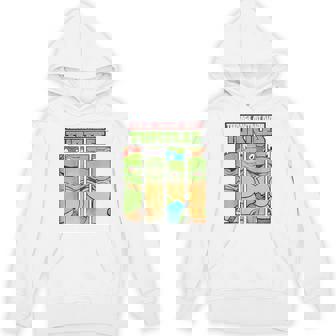 ティーンエイジ・ミュータント・ニンジャ・タートルズ フェイスパネル グラフィックtシャツ パーカー - Kawaiitshirt