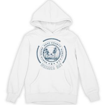 ハワイ ワイメア ベイ ノースショア オアフ島 長袖tシャツ パーカー - Kawaiitshirt