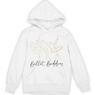 バレエ ダンサー ダンスガール バレリーナ フレンズ Besties バレエ パーカー - Kawaiitshirt