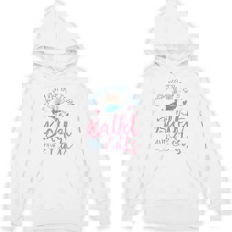 バレエダンサー ダンスガール バレリーナ 猫 気が散りやすい パーカー - Kawaiitshirt